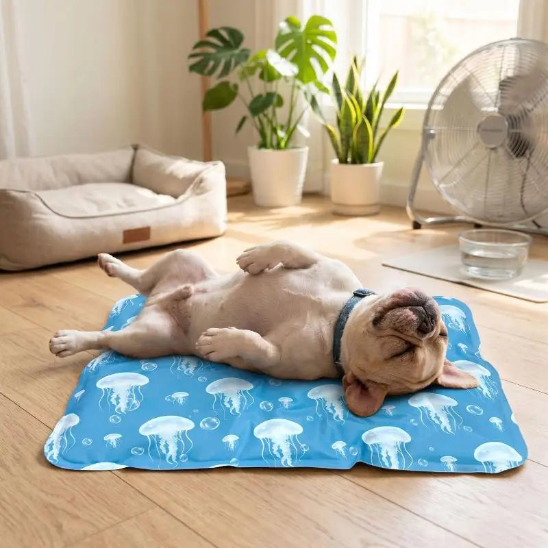 1PC Dog Cat Cooling Mat Summer Pet Ice Pad Non Toxic Self Cooling Gel Mat For Indoor Car Sofa Bed Relief