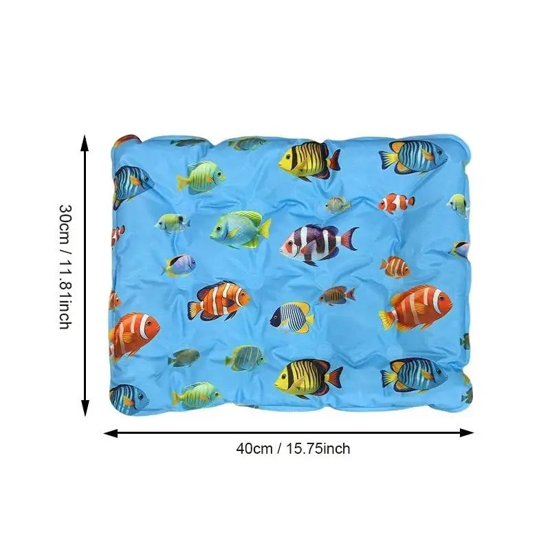 1PC Dog Cat Cooling Mat Summer Pet Ice Pad Non Toxic Self Cooling Gel Mat For Indoor Car Sofa Bed Relief
