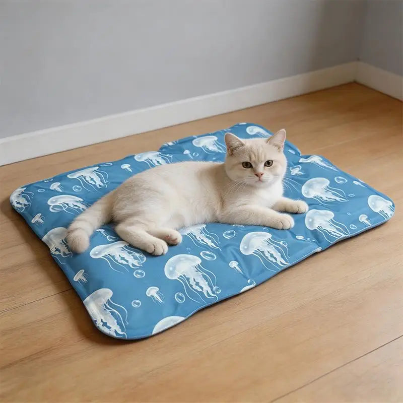 1PC Dog Cat Cooling Mat Summer Pet Ice Pad Non Toxic Self Cooling Gel Mat For Indoor Car Sofa Bed Relief