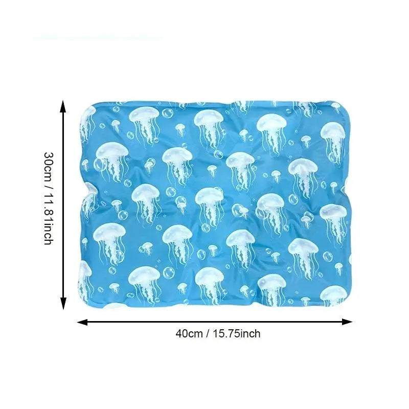 1PC Dog Cat Cooling Mat Summer Pet Ice Pad Non Toxic Self Cooling Gel Mat For Indoor Car Sofa Bed Relief